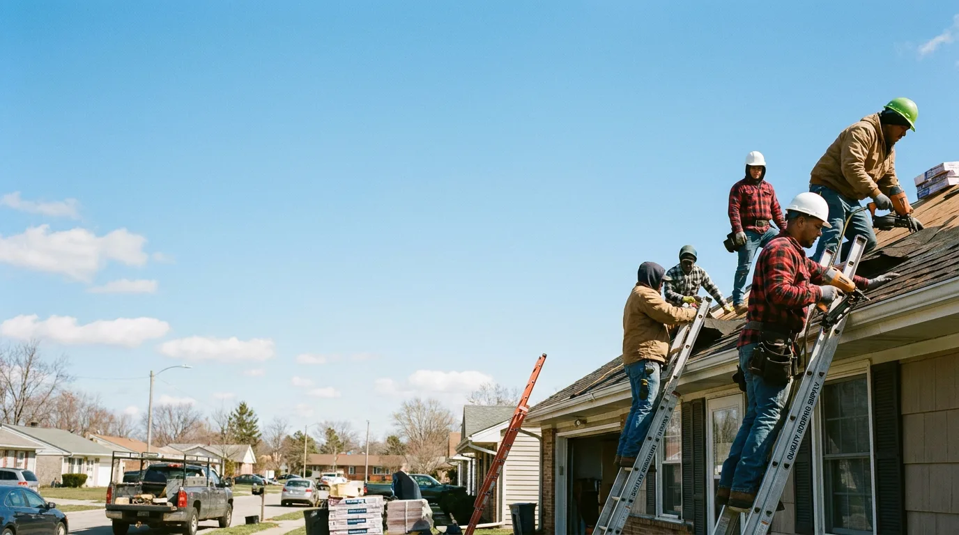 Roofing in Wolf Lake, IL near me